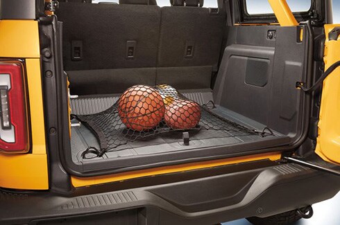 Discover Ford Bronco Accessories in PR, Cargo Net - Floor Mount, 4-Door